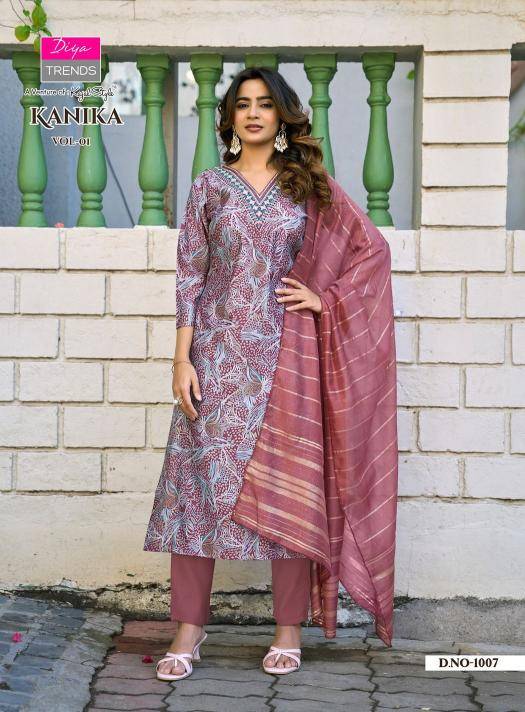 Diya trends kanika vol.1 Kurti wholesale market in Dadar Mumbai